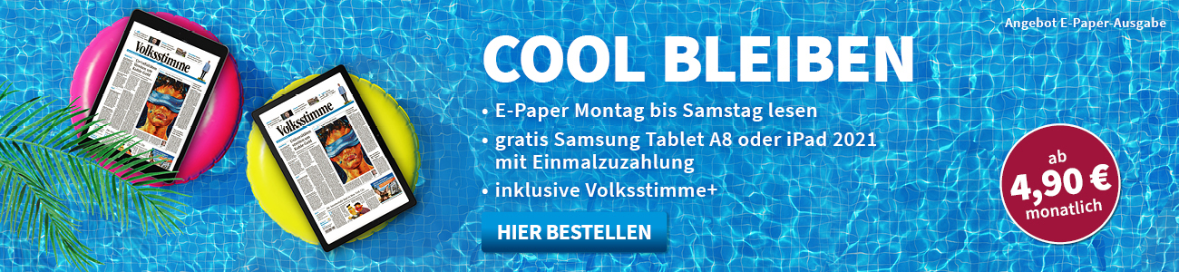 Cool bleiben - mit dem E-Paper und dem Tablet Ihrer Wahl