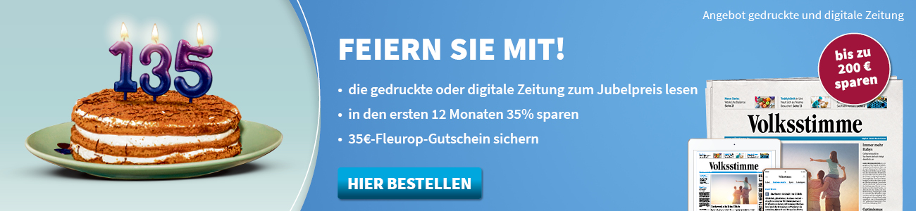 135 Jahre Volksstimme