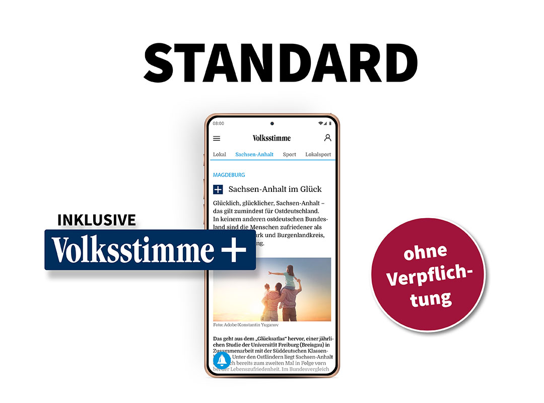 Dies ist ein Bild von Volksstimme+ unbegrenzt und flexibel lesen