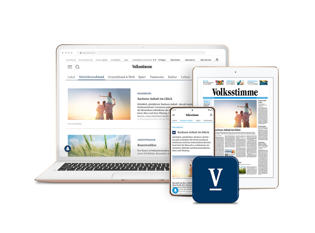 4 Wochen digitale Volksstimme testen