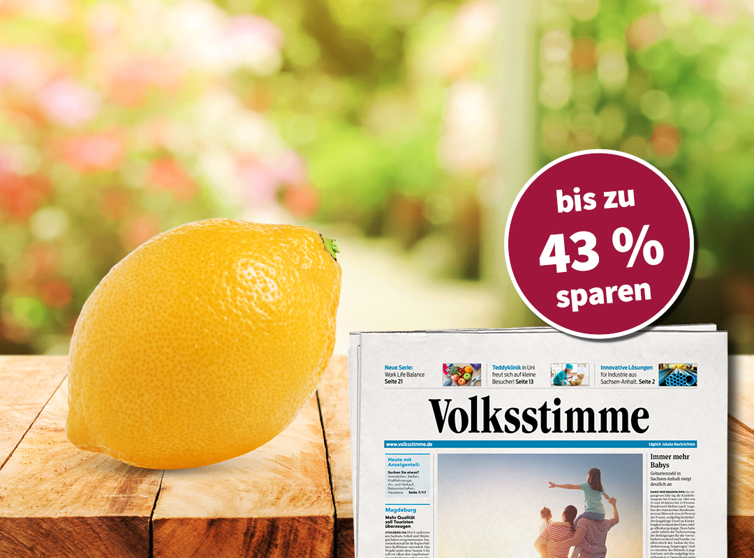 rote Sonnenbrille und Zeitung